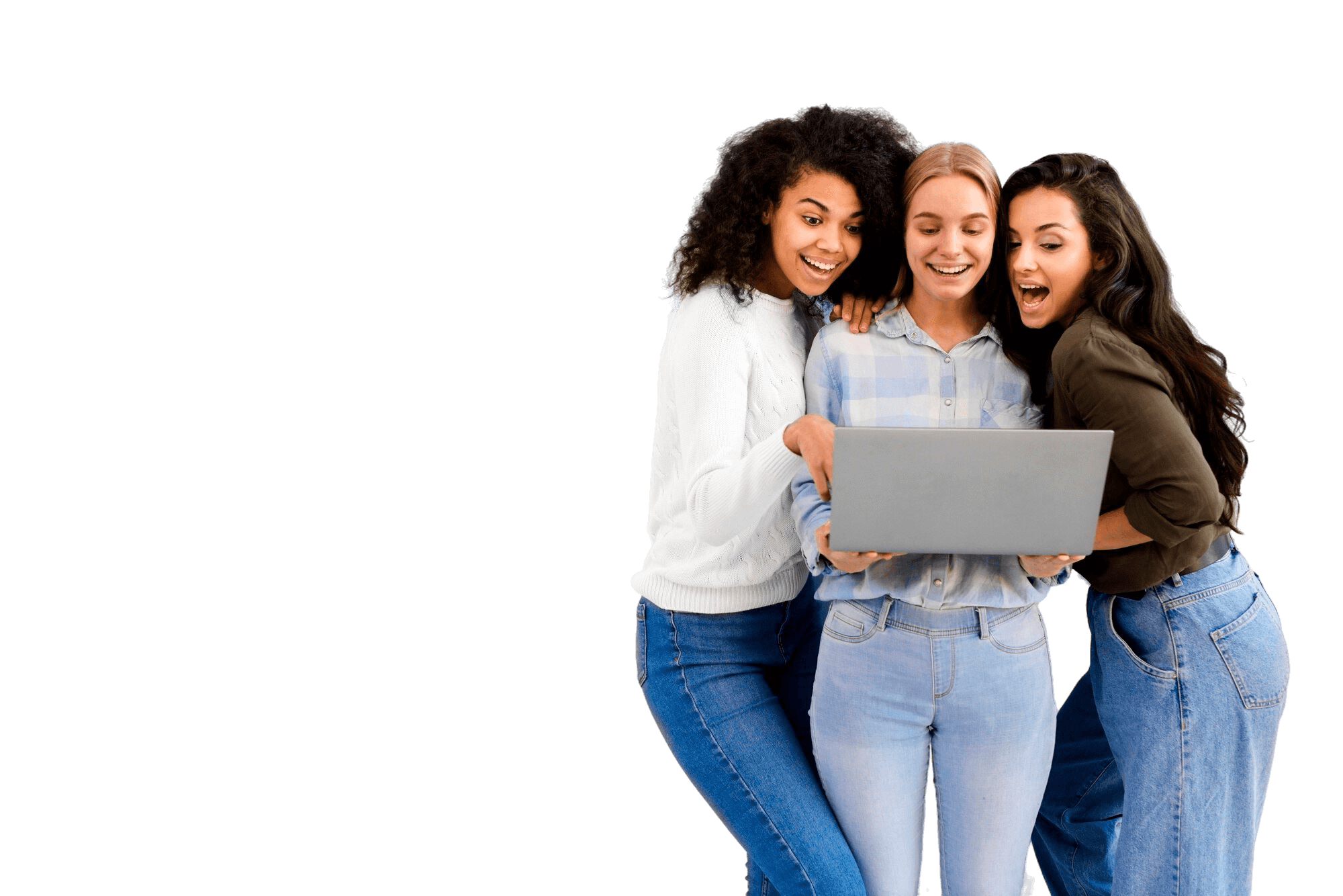 Women in tech learning German together