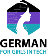 German for Girls in Tech Logo